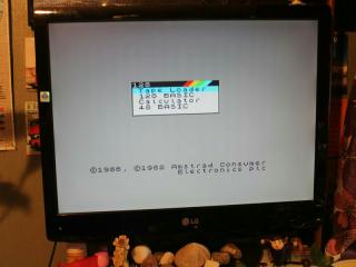 Sinclair Spectrum +2 Screen